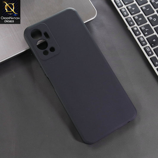 Infinix Hot 12 Cover - Black -  New Premium Quality Silicone Case Slim Protective Back Cover