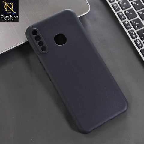 Infinix Hot 8 Lite Cover - Black -  New Premium Quality Silicone Case Slim Protective Back Cover