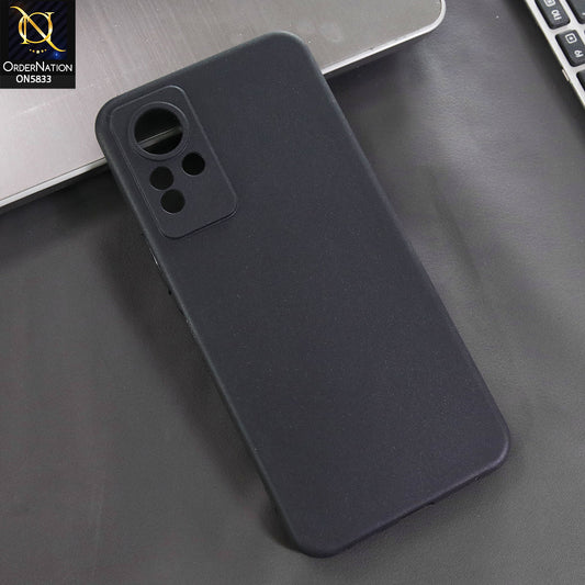 Infinix Note 12 G88 Cover - Black -  New Premium Quality Silicone Case Slim Protective Back Cover