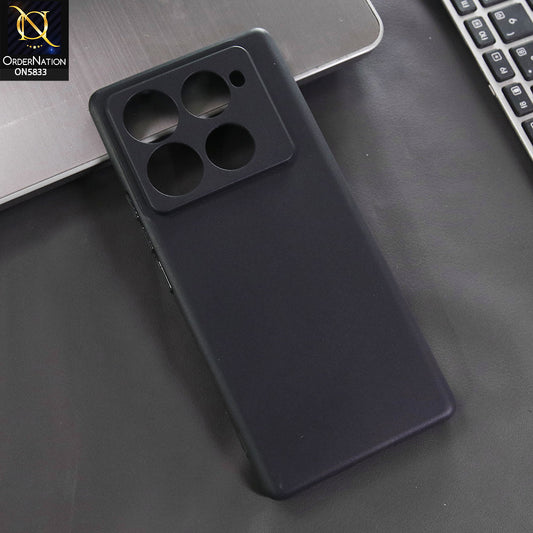Infinix Note 40 Pro Plus Cover - Black -  New Premium Quality Silicone Case Slim Protective Back Cover