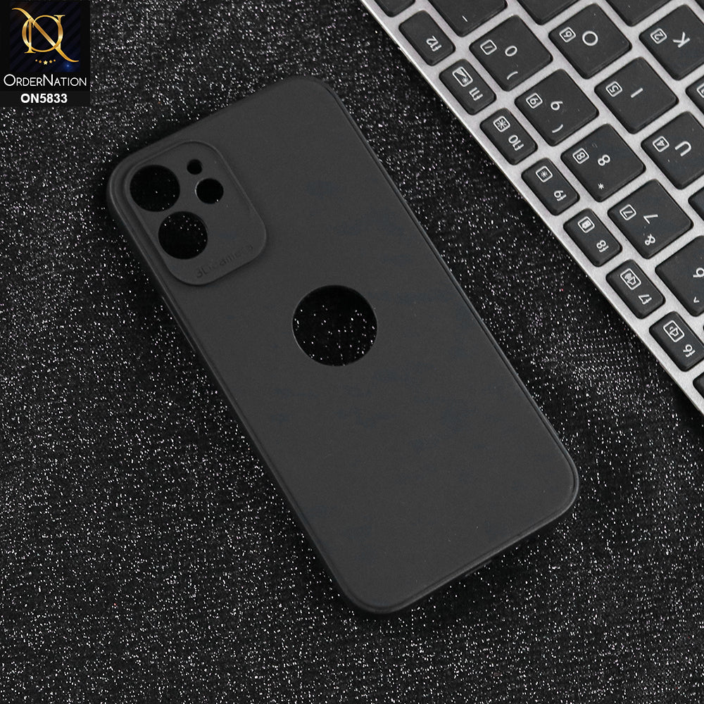iPhone 12 Mini - Black - New Premium Quality Silicone Case Slim Protective Back Cover