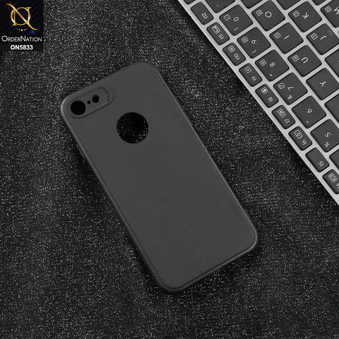 iPhone SE 2022 - Black -  New Premium Quality Silicone Case Slim Protective Back Cover