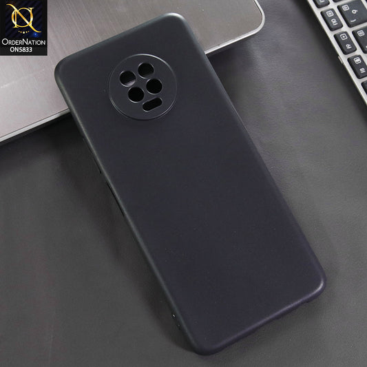 Infinix Note 7 Cover - Black -  New Premium Quality Silicone Case Slim Protective Back Cover