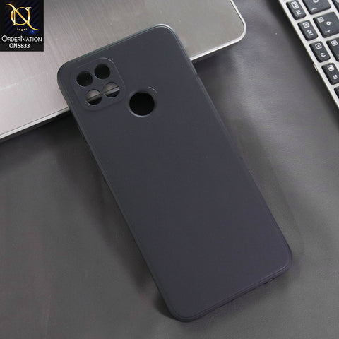 Realme C25Y Cover - Black -  New Premium Quality Silicone Case Slim Protective Back Cover