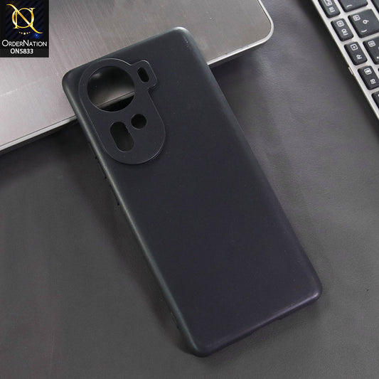 Oppo A5x 4G Cover - Black -  New Premium Quality Silicone Case Slim Protective Back Cover