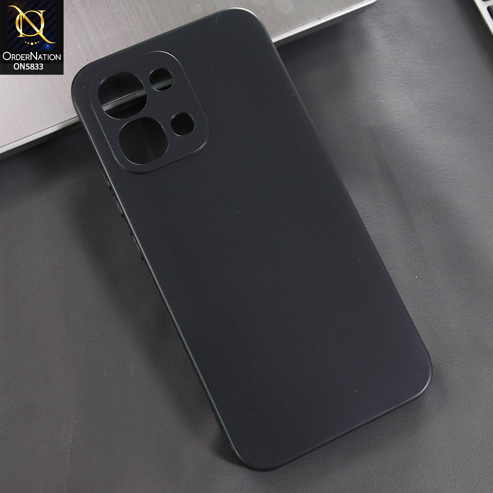 Oppo F31 Cover - Black -  New Premium Quality Silicone Case Slim Protective Back Cover