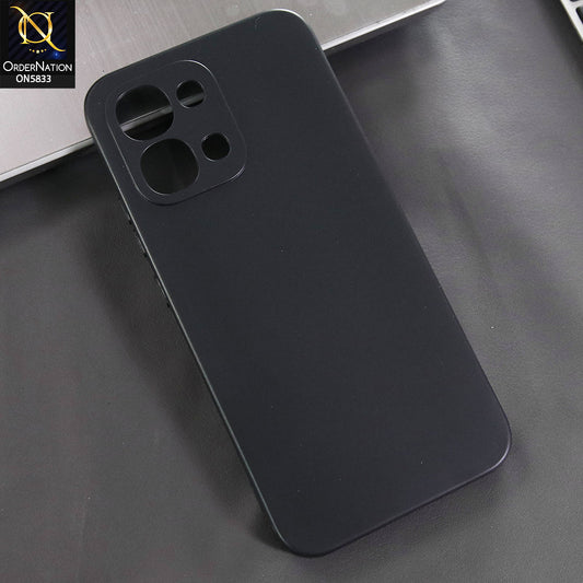 Oppo F31 Cover - Black -  New Premium Quality Silicone Case Slim Protective Back Cover