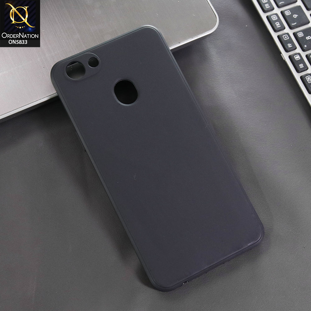 Oppo F5 / F5 Youth Cover - Black -  New Premium Quality Silicone Case Slim Protective Back Cover
