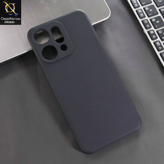 Oppo Reno 14 Pro Cover - Black -  New Premium Quality Silicone Case Slim Protective Back Cover