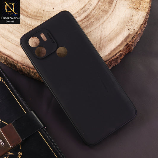 Xiaomi Redmi A1 Plus Cover - Black - New Premium Quality Silicone Case Slim Protective Back Cover