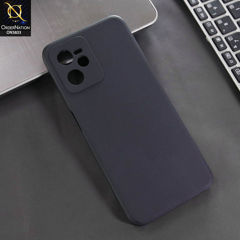 Realme V25 Cover - Black -  New Premium Quality Silicone Case Slim Protective Back Cover
