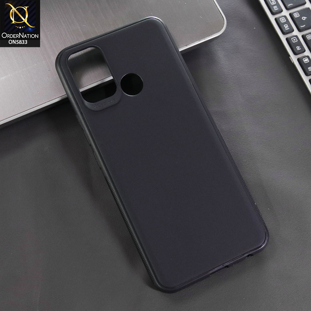 Realme 7i Cover - Black -  New Premium Quality Silicone Case Slim Protective Back Cover