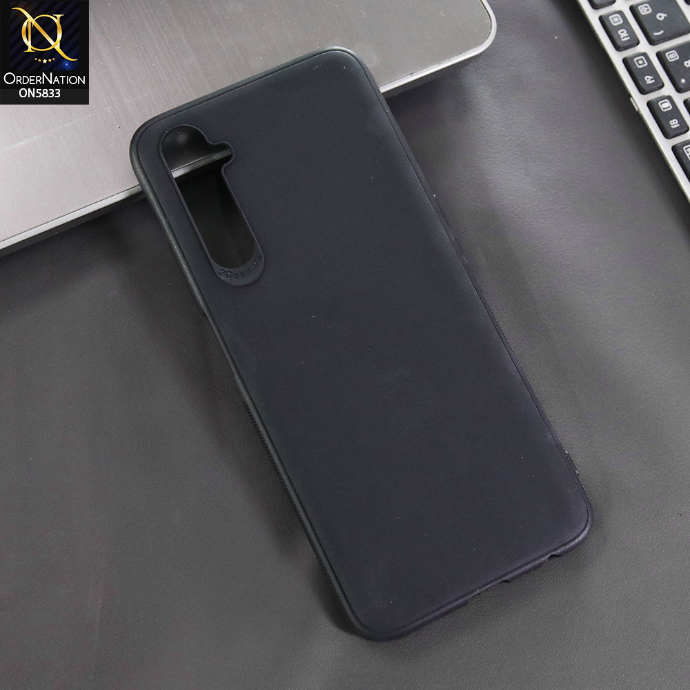 Realme 6 Pro Cover - Black -  New Premium Quality Silicone Case Slim Protective Back Cover