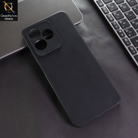 Realme C53 Cover - Black -  New Premium Quality Silicone Case Slim Protective Back Cover