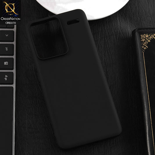 Xiaomi Redmi Note 13 Pro Plus 5G XFF Edition Cover - Black - New Premium Quality Silicone Case Slim Protective Back Cover