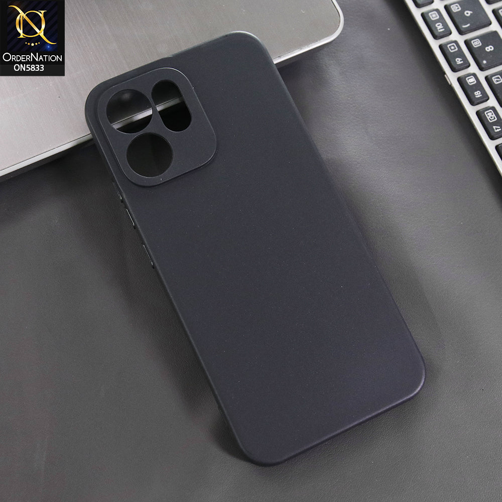 Oppo Reno 14F Cover - Black -  New Premium Quality Silicone Case Slim Protective Back Cover