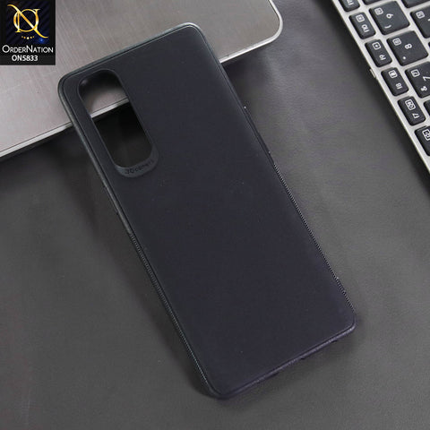 Oppo Reno 4 Pro 5G Cover - Black -  New Premium Quality Silicone Case Slim Protective Back Cover
