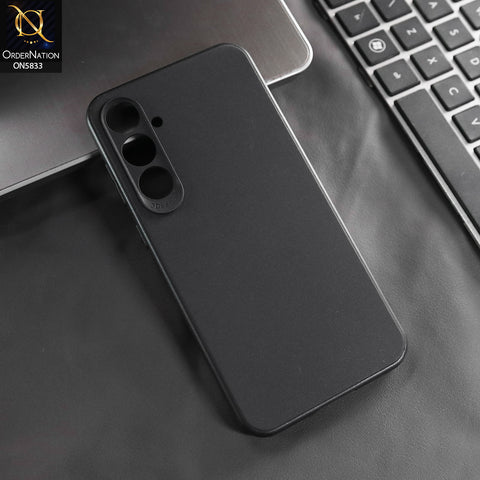 Samsung Galaxy S23 FE Cover - Black - New Premium Quality Silicone Case Slim Protective Back Cover