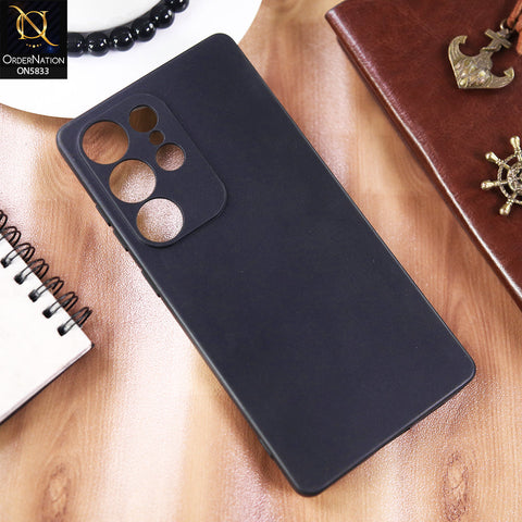 Samsung Galaxy S25 Ultra Cover - Black - New Premium Quality Silicone Case Slim Protective Back Cover