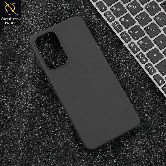 Samsung Galaxy A33 5G - Black -  New Premium Quality Silicone Case Slim Protective Back Cover