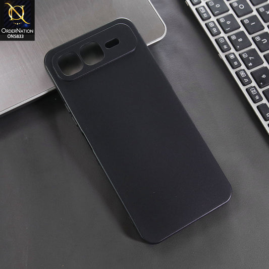 Infinix Smart 10 Plus Cover - Black -  New Premium Quality Silicone Case Slim Protective Back Cover