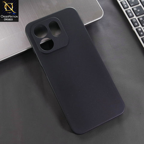 Infinix Smart 9 HD Cover - Black -  New Premium Quality Silicone Case Slim Protective Back Cover