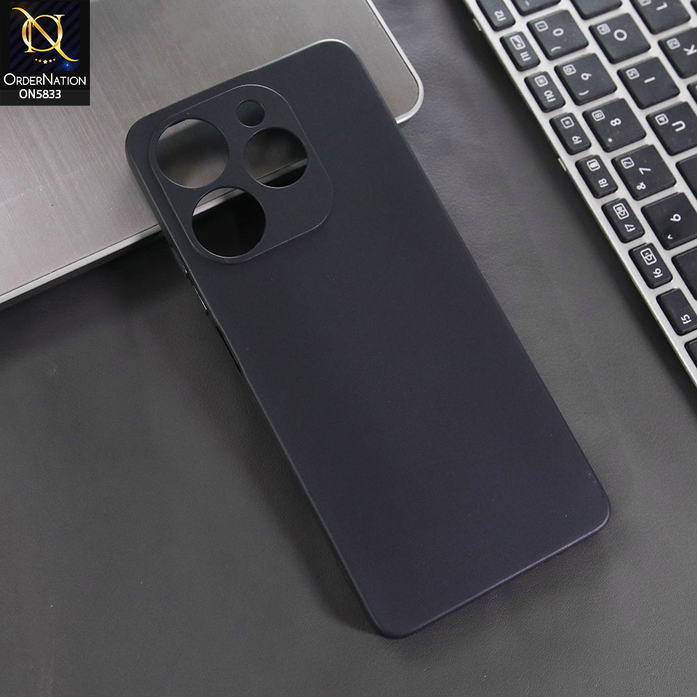 Tecno Spark 10 Pro Cover - Black -  New Premium Quality Silicone Case Slim Protective Back Cover