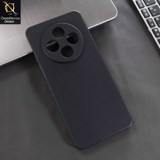 Tecno Spark 30 4G Cover - Black -  New Premium Quality Silicone Case Slim Protective Back Cover