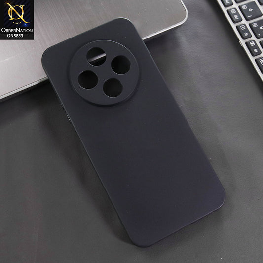 Tecno Spark 30C 4G Cover - Black -  New Premium Quality Silicone Case Slim Protective Back Cover