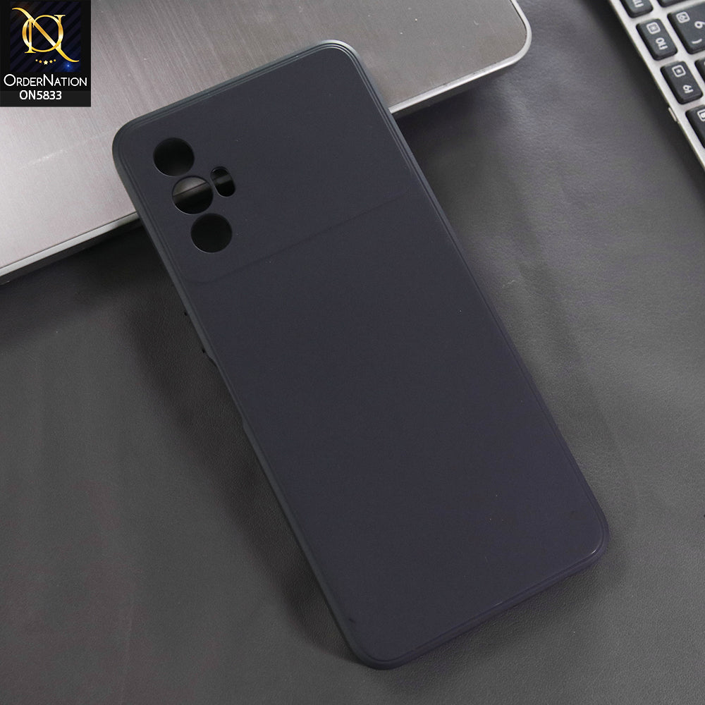 Tecno Spark 8 Pro Cover - Black -  New Premium Quality Silicone Case Slim Protective Back Cover