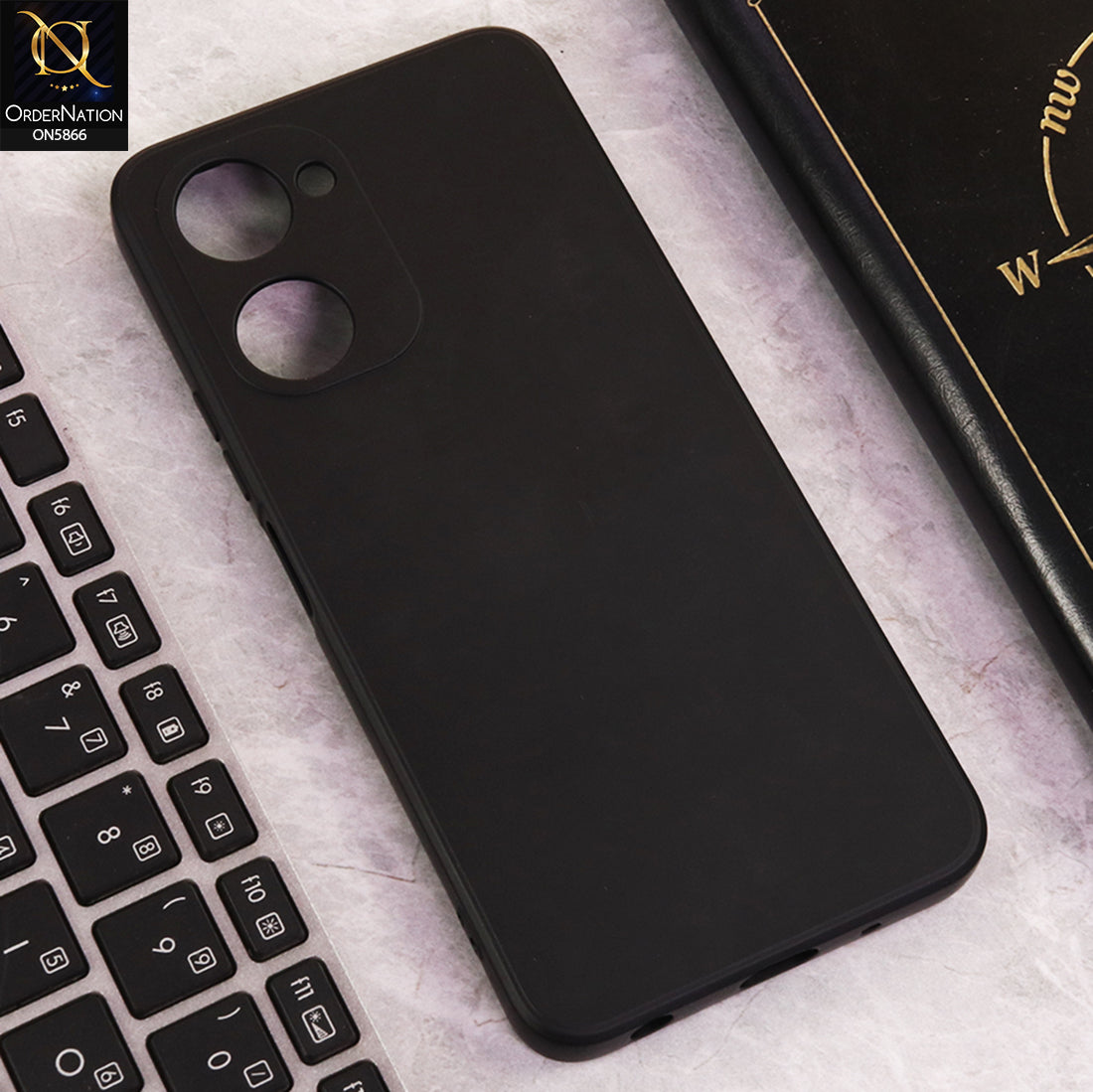 Vivo Y18 Cover - Black - New Premium Quality Silicone Case Slim Protective Back Cover
