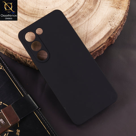 Vivo V30 Lite 4G Cover - Black - New Premium Quality Silicone Case Slim Protective Back Cover