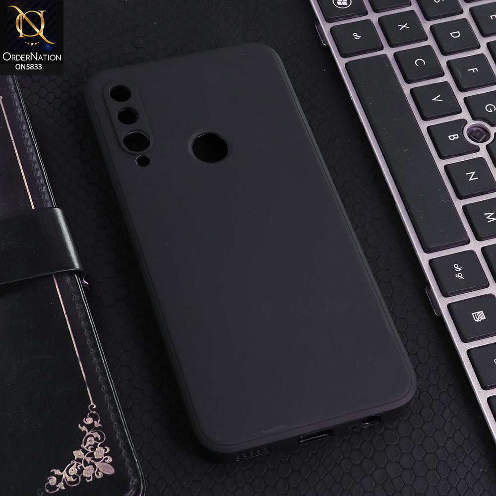 Honor 9X Cover - Black - New Premium Quality Silicone Case Slim Protective Back Cover