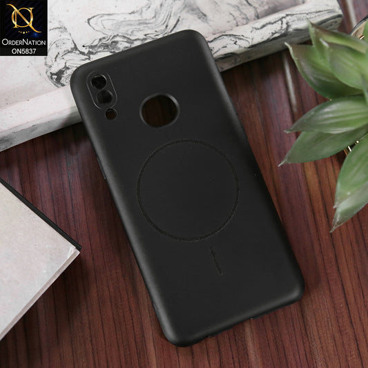 Samsung Galaxy A10s Cover - Black - New Exclusive High End Matte Tpu Soft Case With Magsafe Design