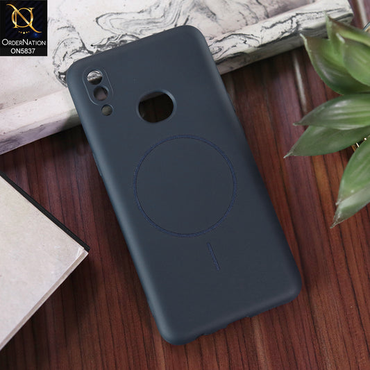 Samsung Galaxy A10s Cover - Blue - New Exclusive High End Matte Tpu Soft Case With Magsafe Design