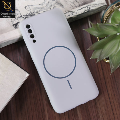Samsung Galaxy A70 Cover - Gray - New Exclusive High End Matte Tpu Soft Case With Magsafe Design