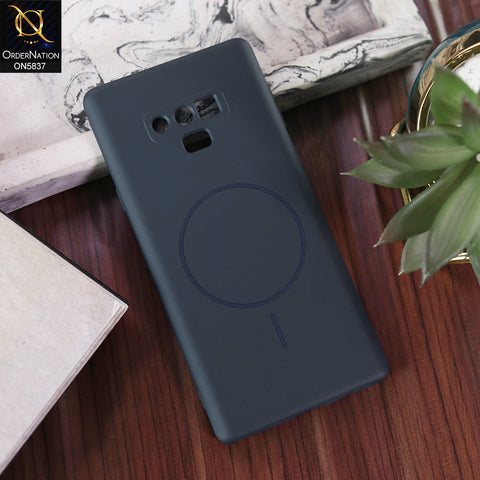 Samsung Galaxy Note 9 Cover - Blue - New Exclusive High End Matte Tpu Soft Case With Magsafe Design