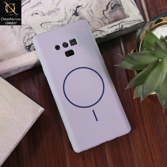 Samsung Galaxy Note 9 Cover - Gray - New Exclusive High End Matte Tpu Soft Case With Magsafe Design