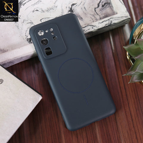 Samsung Galaxy S20 Plus Cover - Blue - New Exclusive High End Matte Tpu Soft Case With Magsafe Design