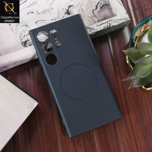 Samsung Galaxy S25 Ultra Cover - Blue - New Exclusive High End Matte Tpu Soft Case With Magsafe Design