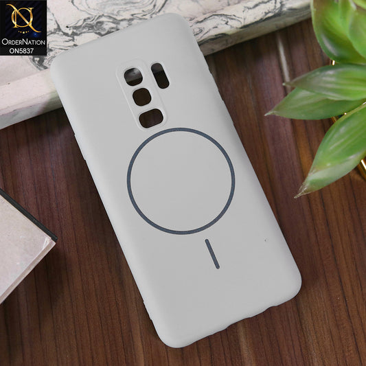 Samsung Galaxy S9 Plus Cover - Gray - New Exclusive High End Matte Tpu Soft Case With Magsafe Design