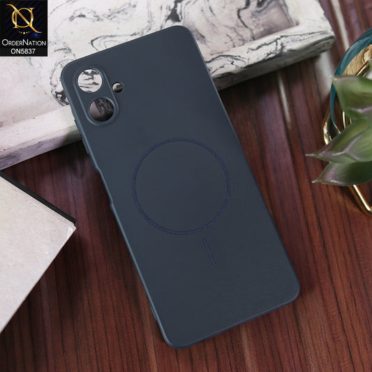 Samsung Galaxy M07 Cover - Blue - New Exclusive High End Matte Tpu Soft Case With Magsafe Design