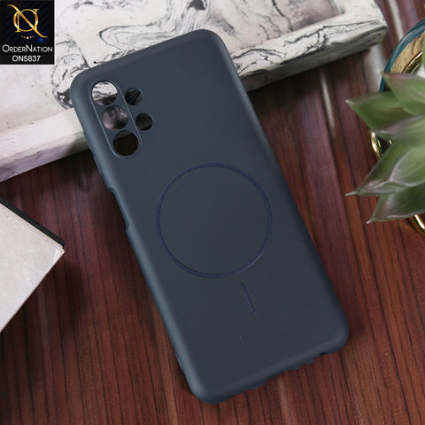 Samsung Galaxy A13 Cover - Blue - New Exclusive High End Matte Tpu Soft Case With Magsafe Design