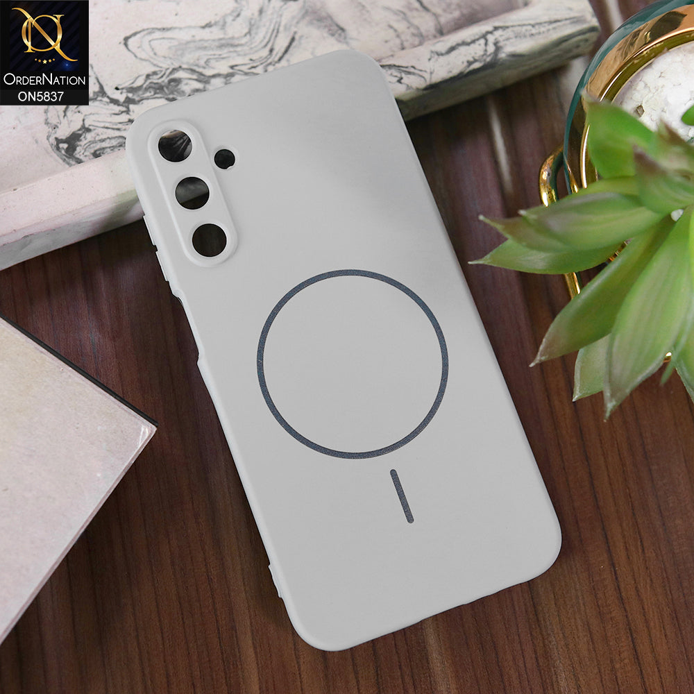 Samsung Galaxy A15 4G Cover - Gray - New Exclusive High End Matte Tpu Soft Case With Magsafe Design