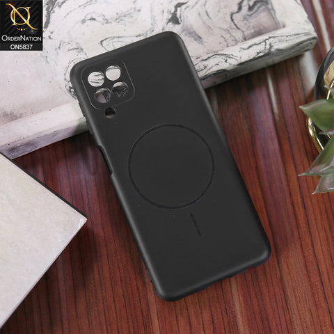 Samsung Galaxy A22 5G Cover - Black - New Exclusive High End Matte Tpu Soft Case With Magsafe Design