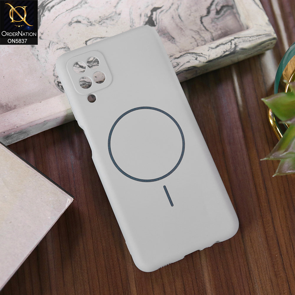 Samsung Galaxy A22 5G Cover - Gray - New Exclusive High End Matte Tpu Soft Case With Magsafe Design