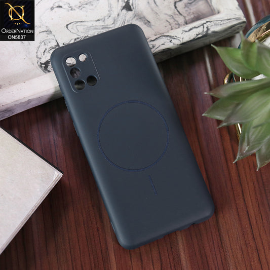 Samsung Galaxy A31 Cover - Blue - New Exclusive High End Matte Tpu Soft Case With Magsafe Design