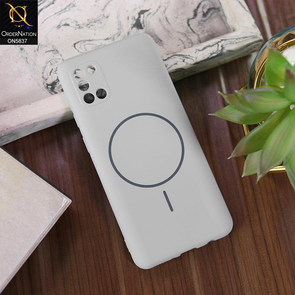 Samsung Galaxy A31 Cover - Gray - New Exclusive High End Matte Tpu Soft Case With Magsafe Design