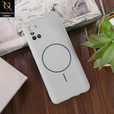 Samsung Galaxy A31 Cover - Gray - New Exclusive High End Matte Tpu Soft Case With Magsafe Design