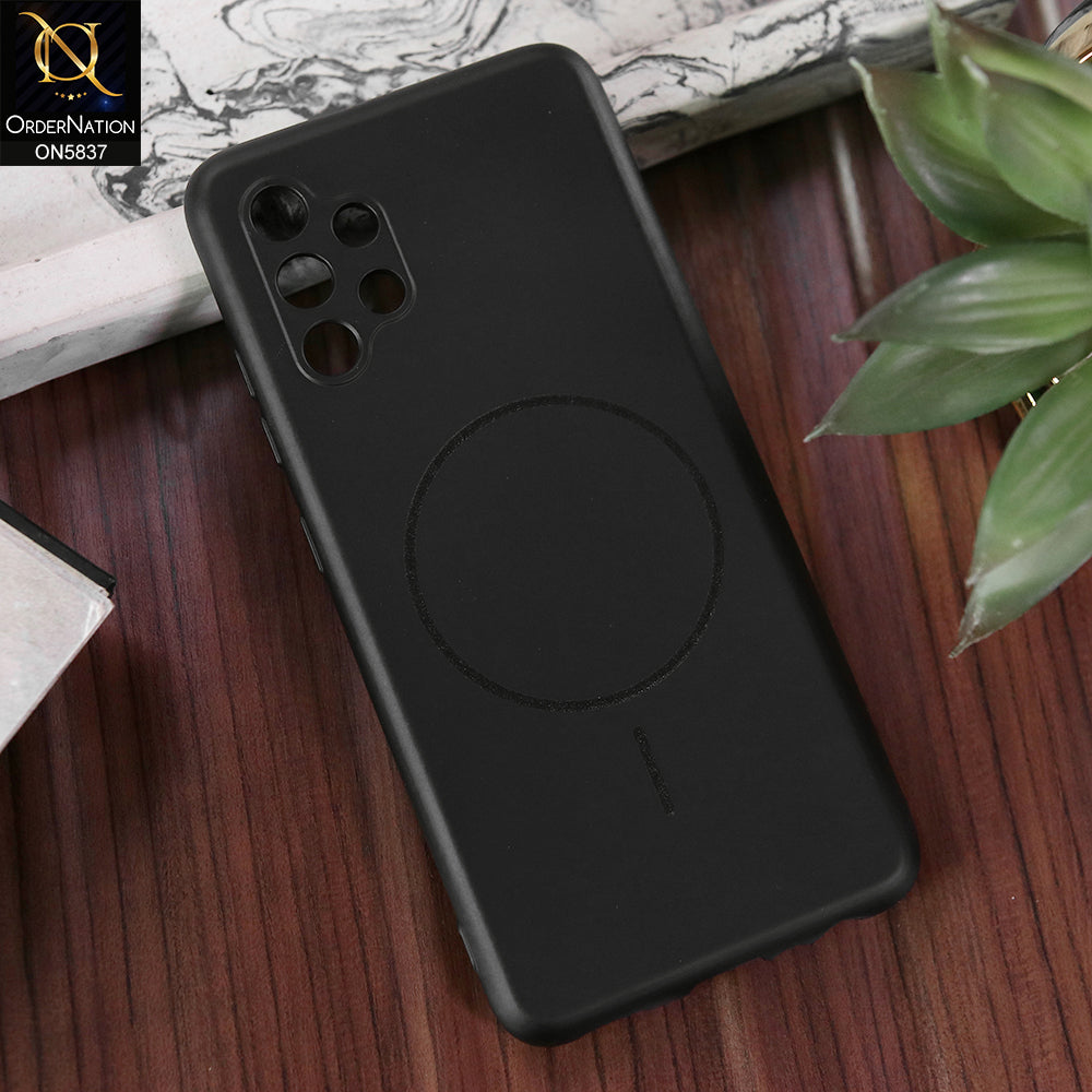 Samsung Galaxy A32 Cover - Black - New Exclusive High End Matte Tpu Soft Case With Magsafe Design